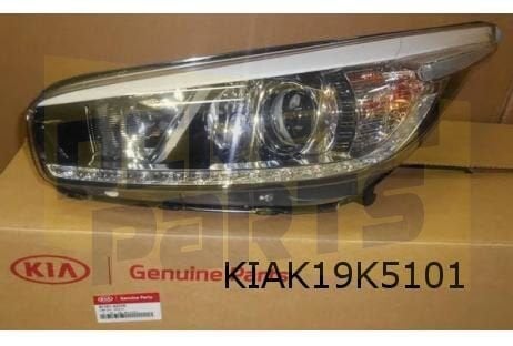 Kia Cee'd (-12/12) koplamp L (LED DRL) Origineel! 92101A2020, Neuf, Kia, -, -