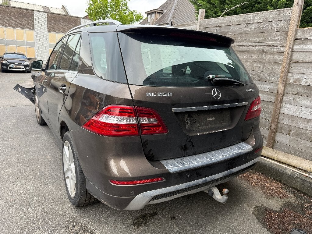 MERCEDES BENZ ML 250 CDI AMG (SCHADE WAGEN), Auto's, Automaat, Euro 6, 4 cilinders, Bruin