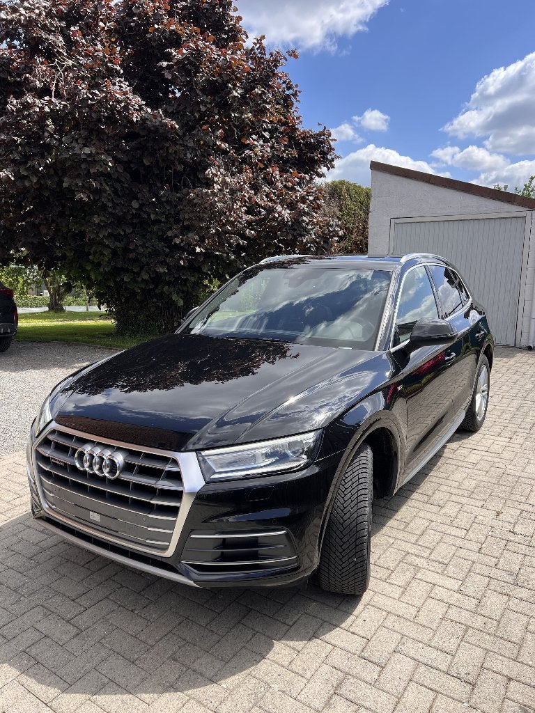 Audi Q5 2.0 TDI 190 pk quattro S tronic — S line-pakket, Auto's, Automaat, 4 cilinders, Q5, Zwart