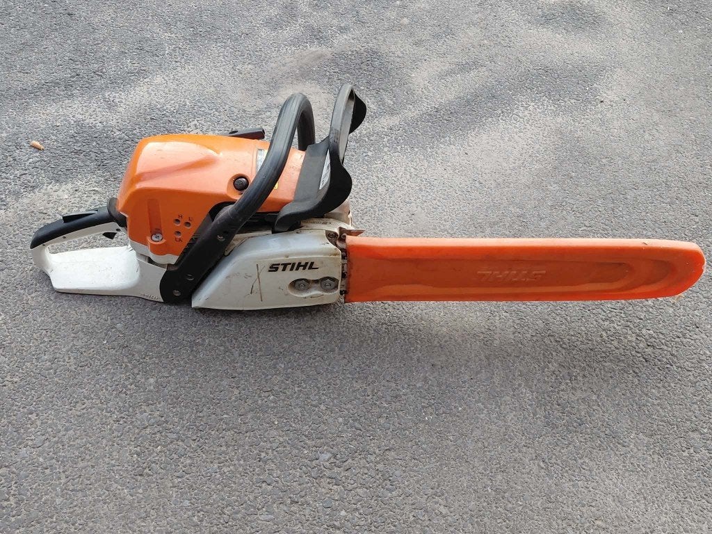 Boomzaag Hilti MS 391, Tuin en Terras, Hand-tuingereedschap, Ophalen, Gebruikt