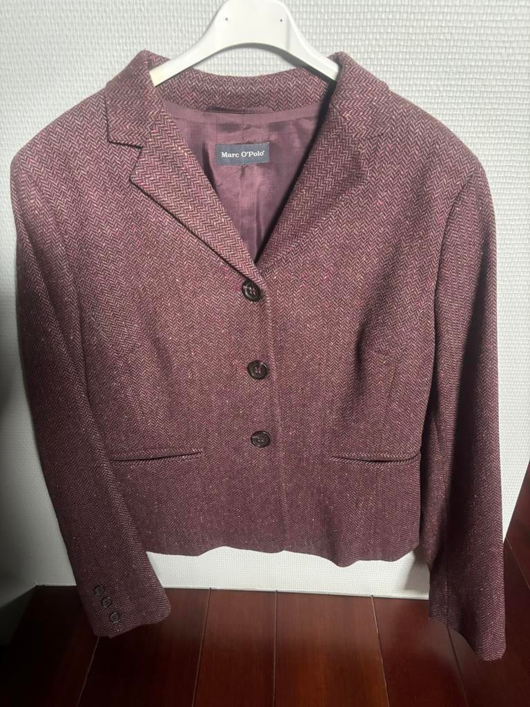 Zeer mooie klassieke vest met visgraat motief, Kleding | Dames, Ophalen of Verzenden, Zo goed als nieuw, Maat 42/44 (L)