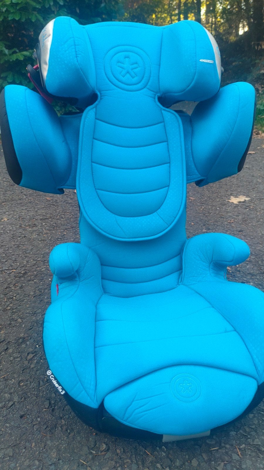 Siège auto évolutif Kiddy Cruiserfix 3 – Bleu – Groupe 2/3, Dossier réglable, 9 à 36 kg, Enlèvement, Utilisé
