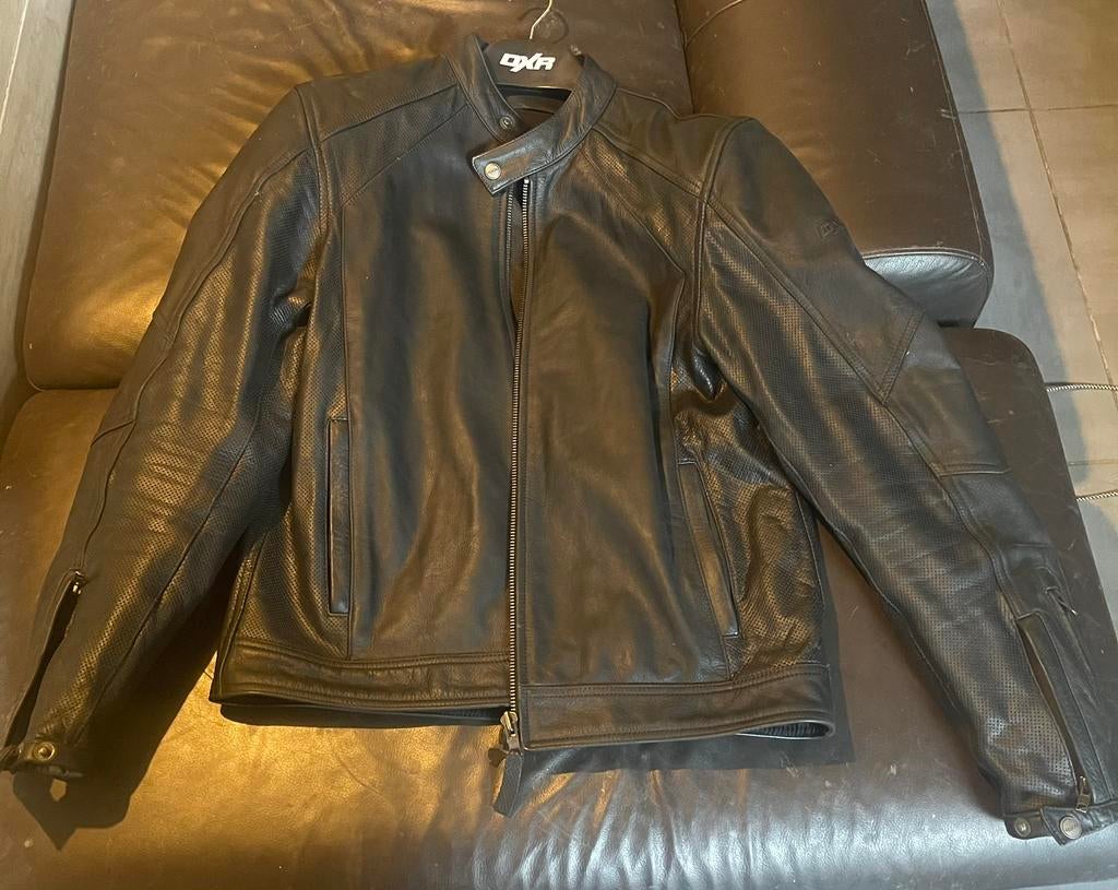 Veste cuir été DXR aerosun, Motoren, Kleding | Motorkleding, Ophalen, Nieuw zonder kaartje, Heren, Jas | leer