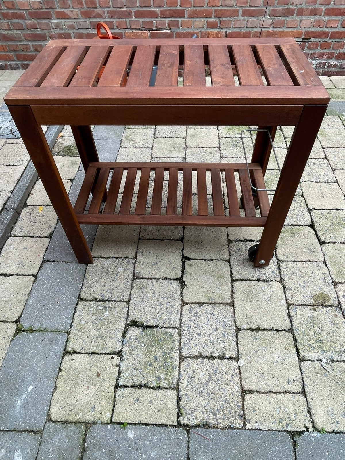 Roltaftafeltje binnen/buiten, Ophalen, Zo goed als nieuw