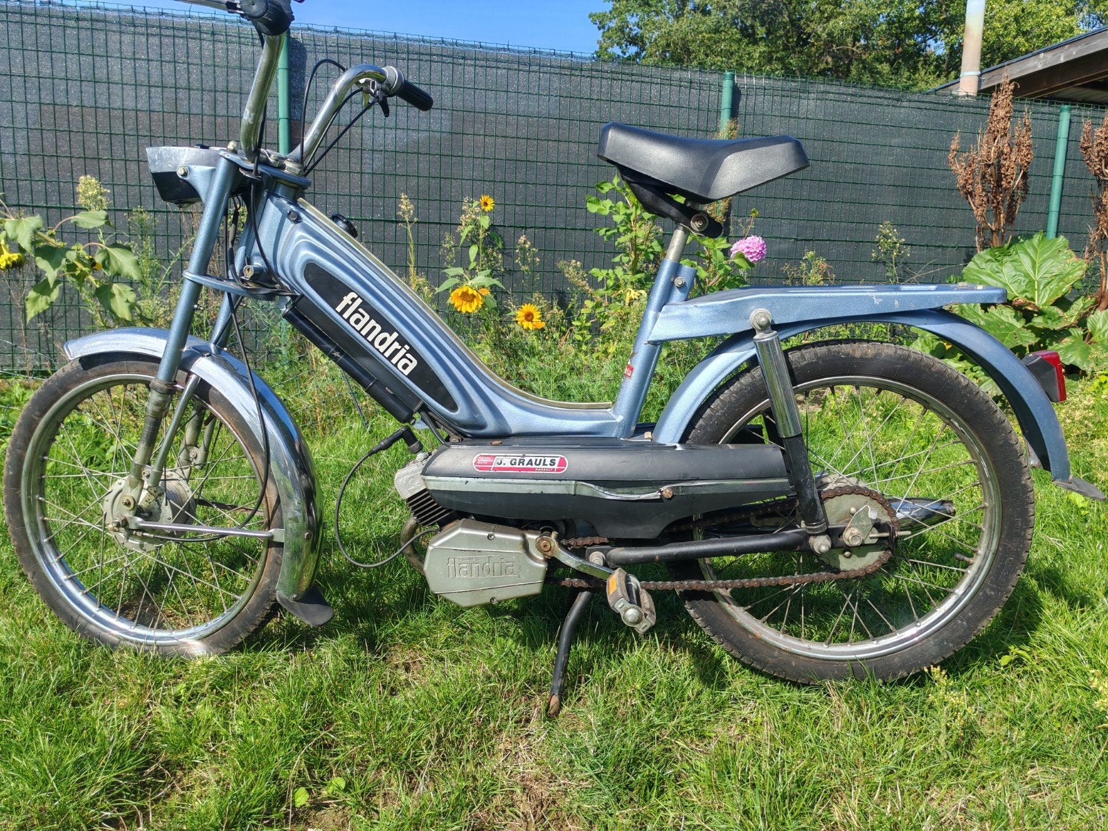 Flandria, Fietsen en Brommers, Ophalen, Gebruikt, 49 cc, 1 versnellingen