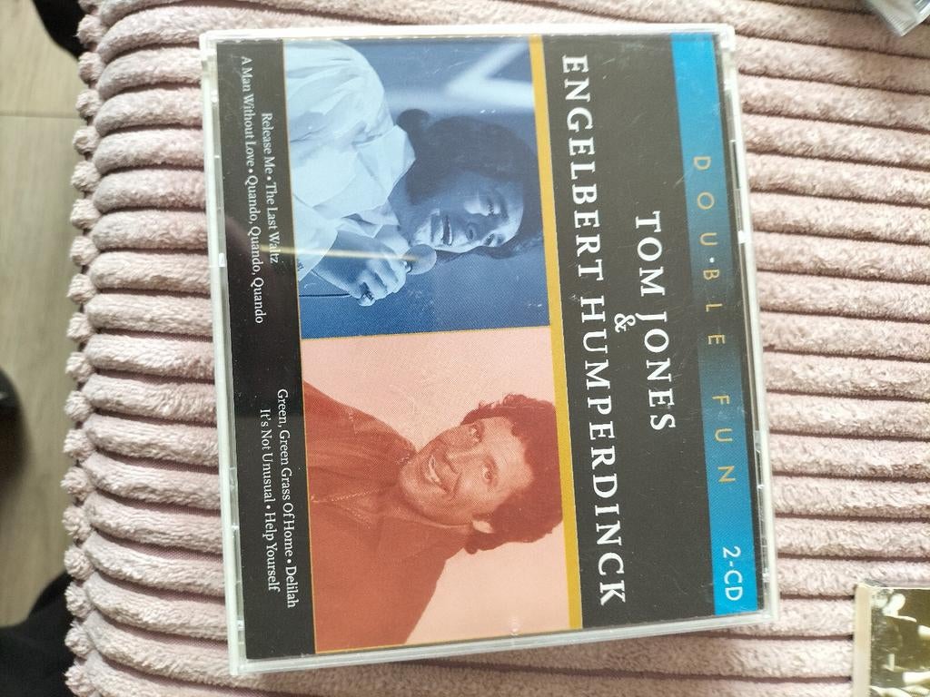 2CD box Engelbert Humperdinck en Tom Jones, Verzenden