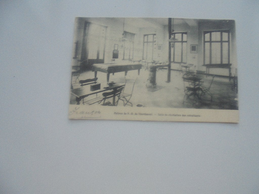liége- maison de N.D. de Xhovémont -salle des rétraitants, Envoi, Avant 1920, Affranchie, Liège