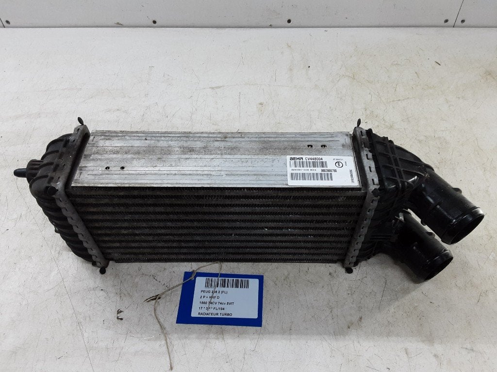 RADIATEUR INTERCOOLER Peugeot 208 I (CA / CC / CK / CL), Auto-onderdelen, Airco en Verwarming, Peugeot, Gebruikt