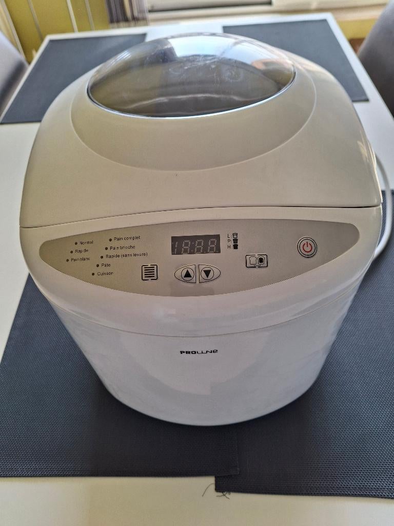 Machine à pain, Electroménager, Enlèvement, Utilisé, Avec minuteur, Fenêtre transparente