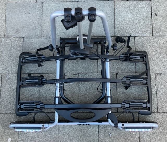 THULE fietsrek euroride 942, voor 3 fietsen. 1 jaar oud., Autos : Divers, Porte-vélos, Enlèvement, 3 vélos ou plus, Utilisé, Support d'attelage
