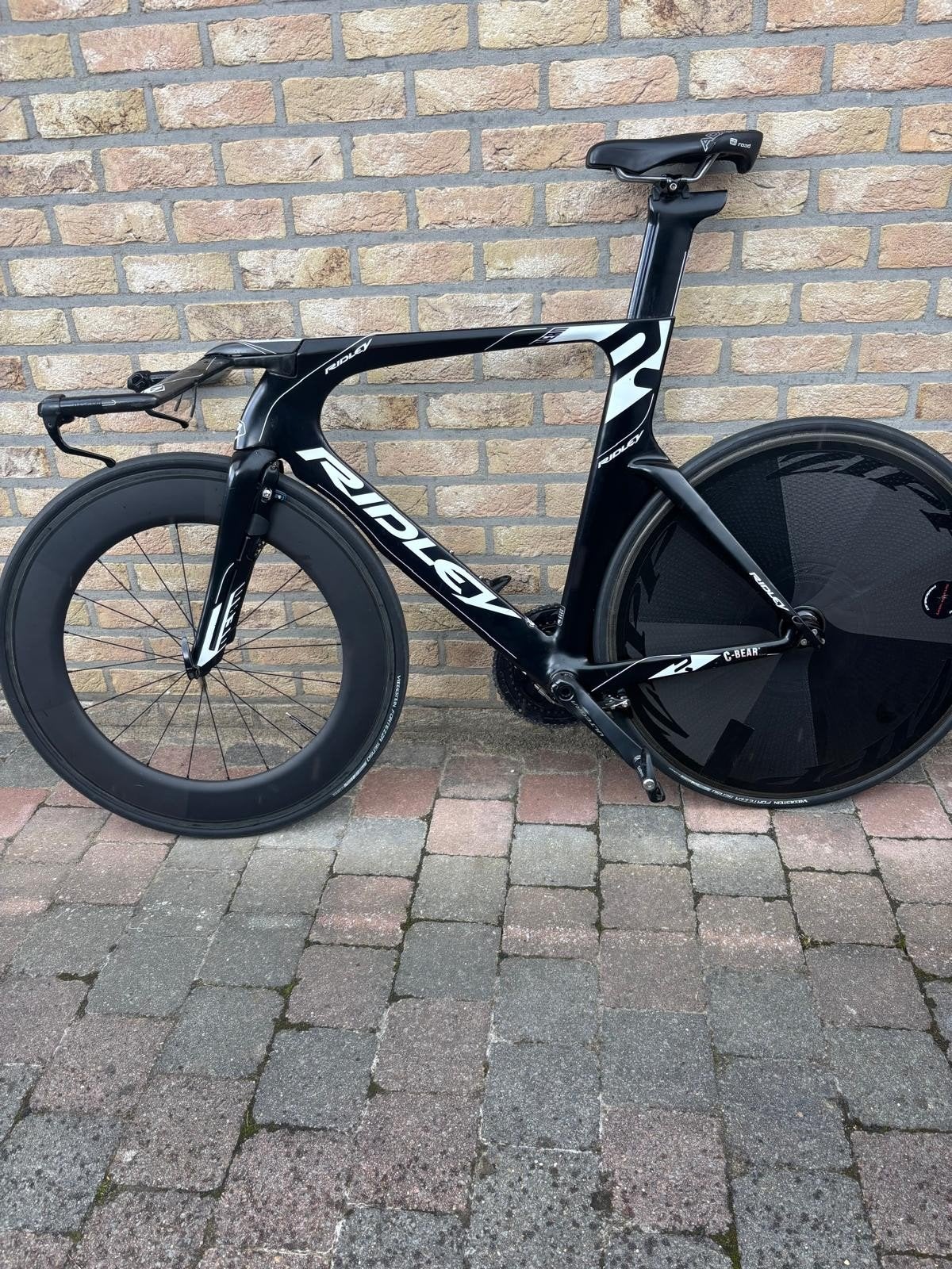 Ridley Dean tijdritfiets, Ophalen