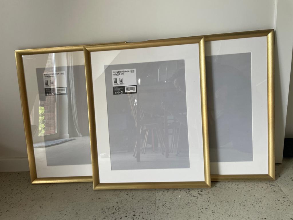 3 fotolijsten, Enlèvement, Utilisé, Autres matériaux, Moins de 50 cm