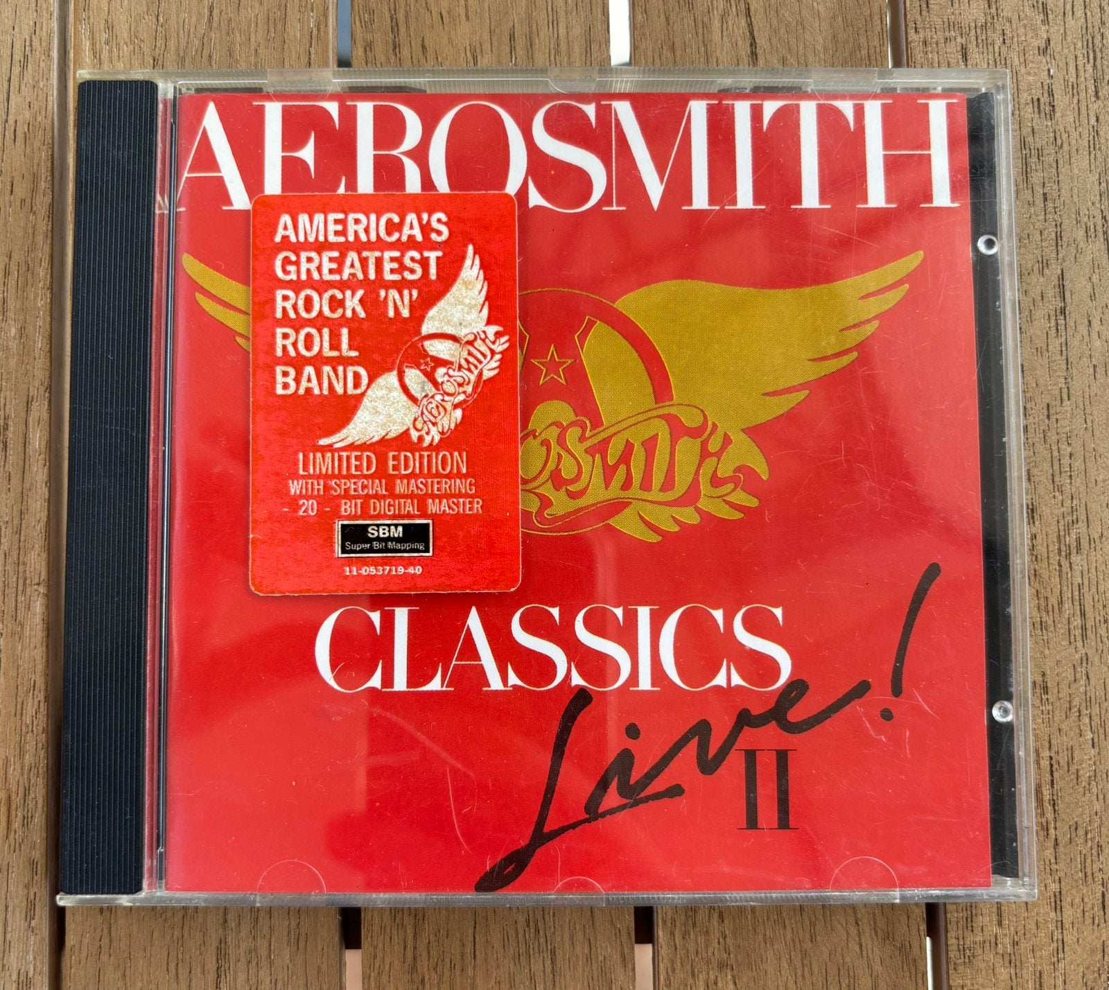 Aerosmith – Classics Live II, Cd's en Dvd's, Ophalen of Verzenden, Zo goed als nieuw