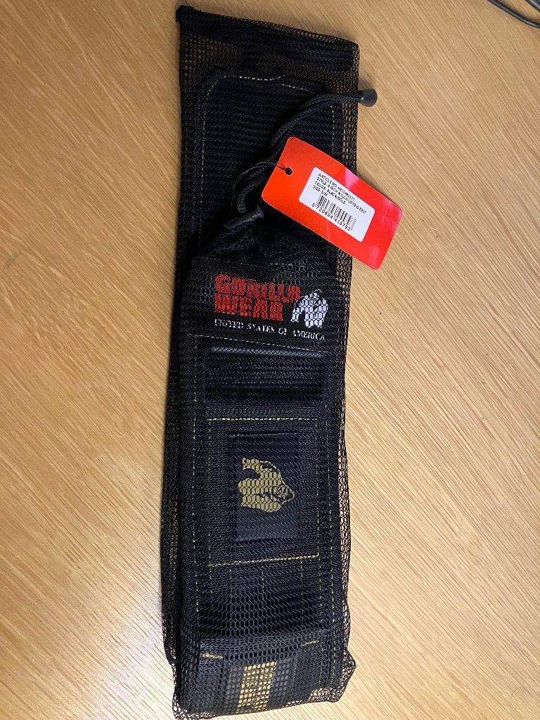Gorilla Wear 4 Inch Nylon Lifting Belt – S/M – Nieuw, Ophalen, Nieuw, Rug, Halterriem