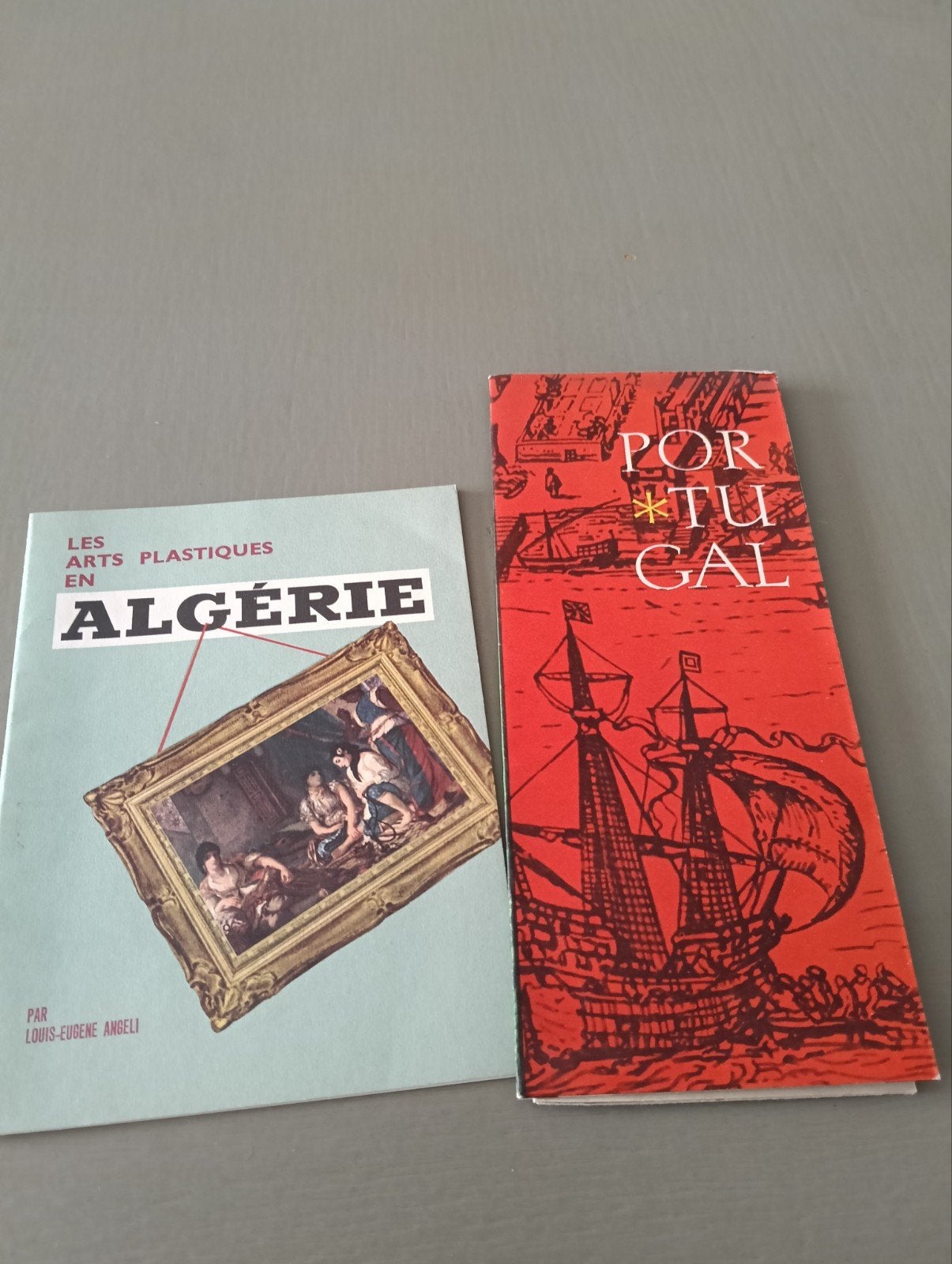 expo 58 Algerije en Portugal, Antiek en Kunst, Ophalen of Verzenden