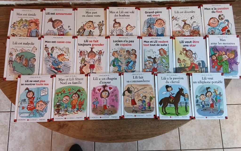 Max & Lili livres enfants, Garçon ou Fille, Enlèvement ou Envoi, Fiction général, Utilisé