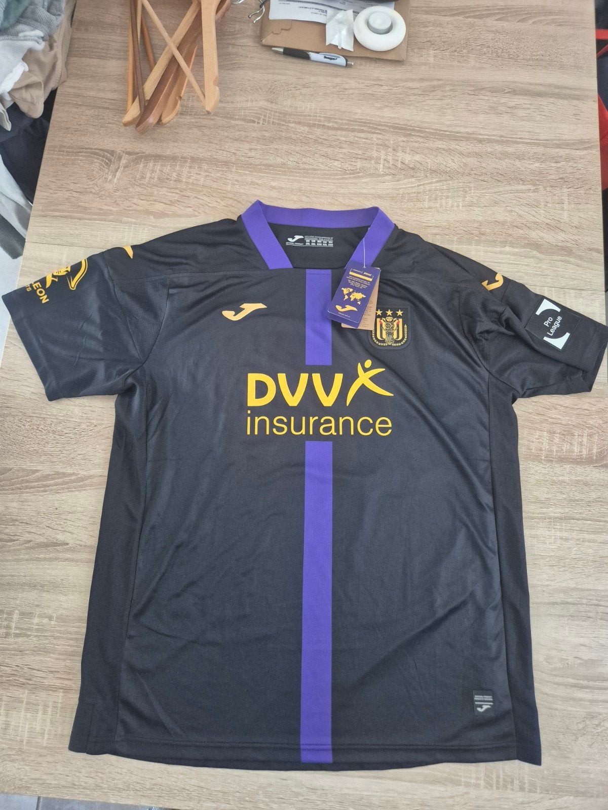Maillot Anderlecht, Sports & Fitness, Plus grand que la taille XL, Enlèvement, Neuf, Maillot