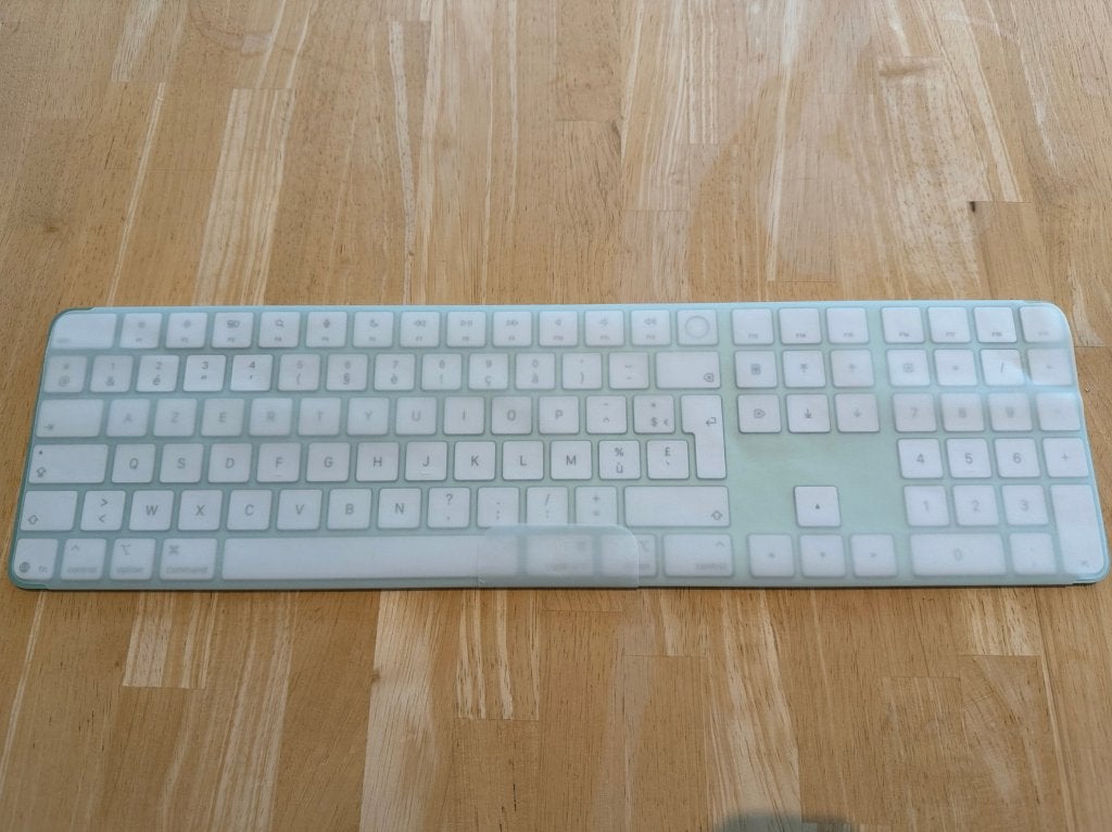 Apple Magic Keyboard Touch ID + Magic Mouse, Multimediatoetsen, Ophalen of Verzenden, Draadloos, Apple
