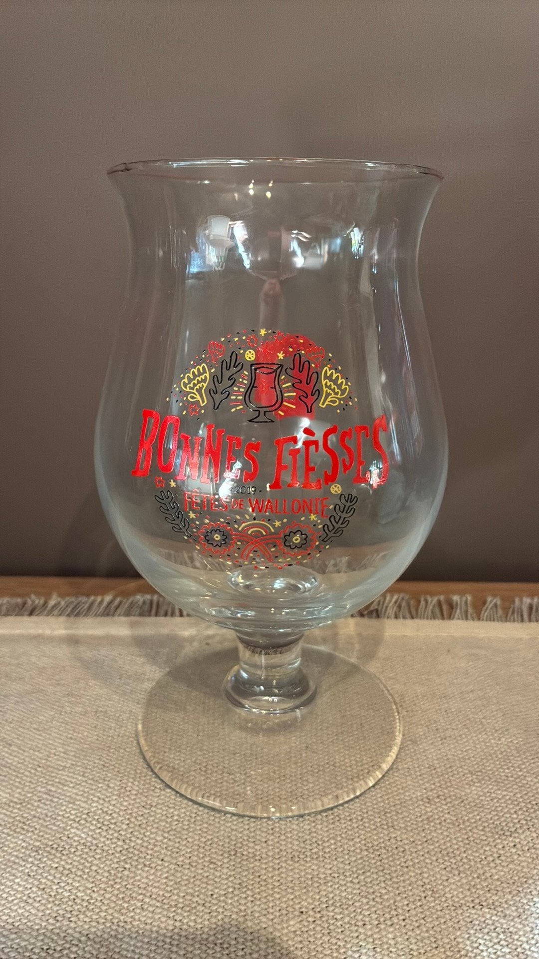 Duvel: fêtes de Wallonie 2019, Ophalen of Verzenden, Zo goed als nieuw, Glas of Glazen, Duvel