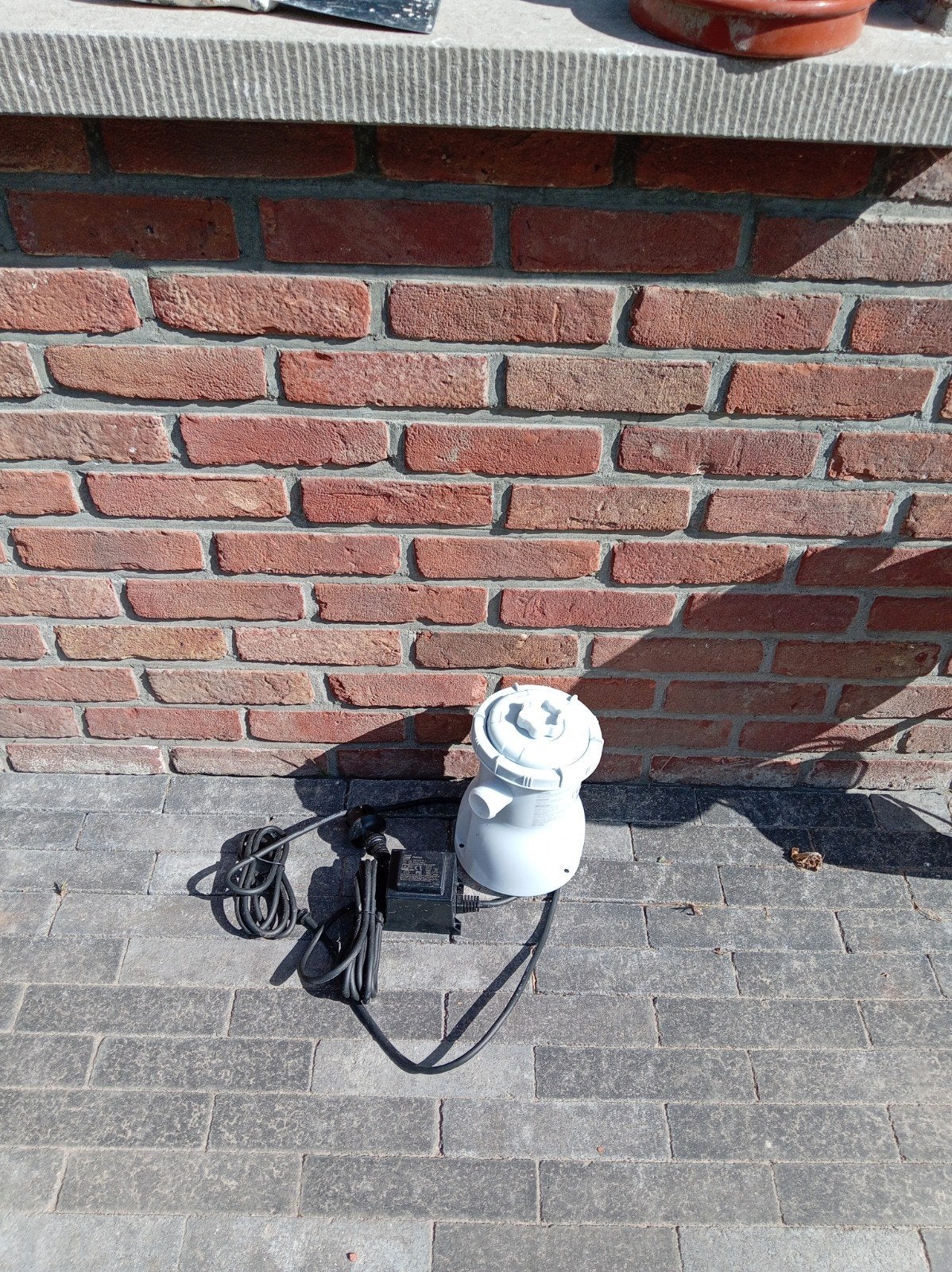 zwembadpomp, Ophalen, Zwembadpomp