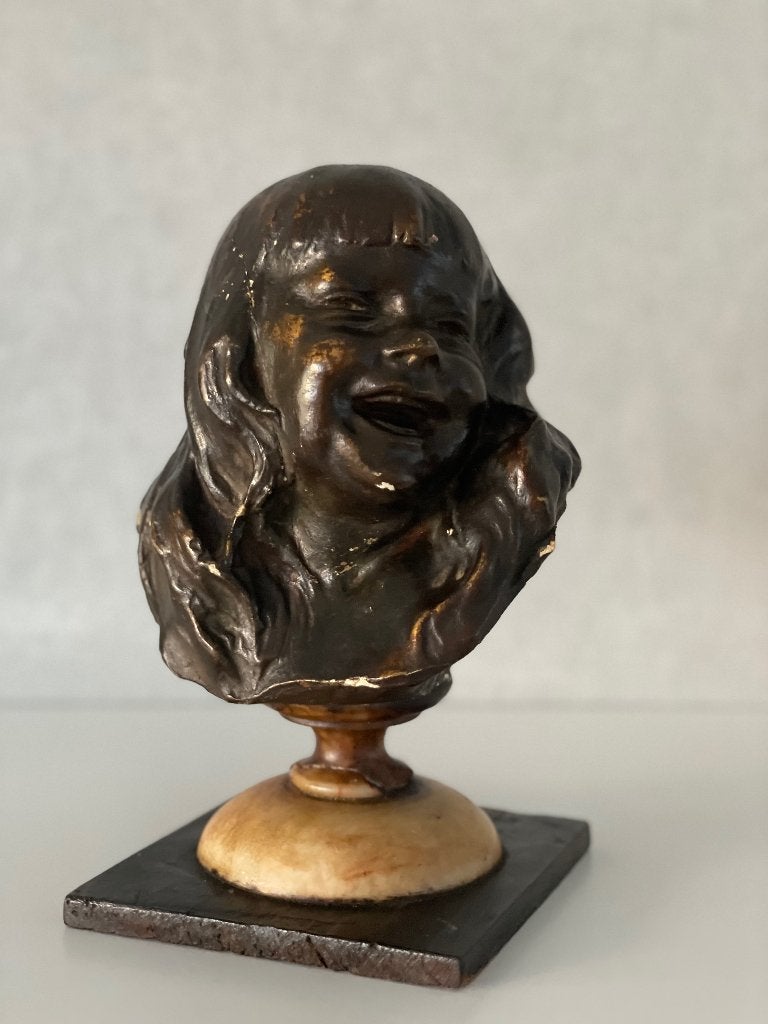 Antiek art deco beeld gesigneerd, Ophalen