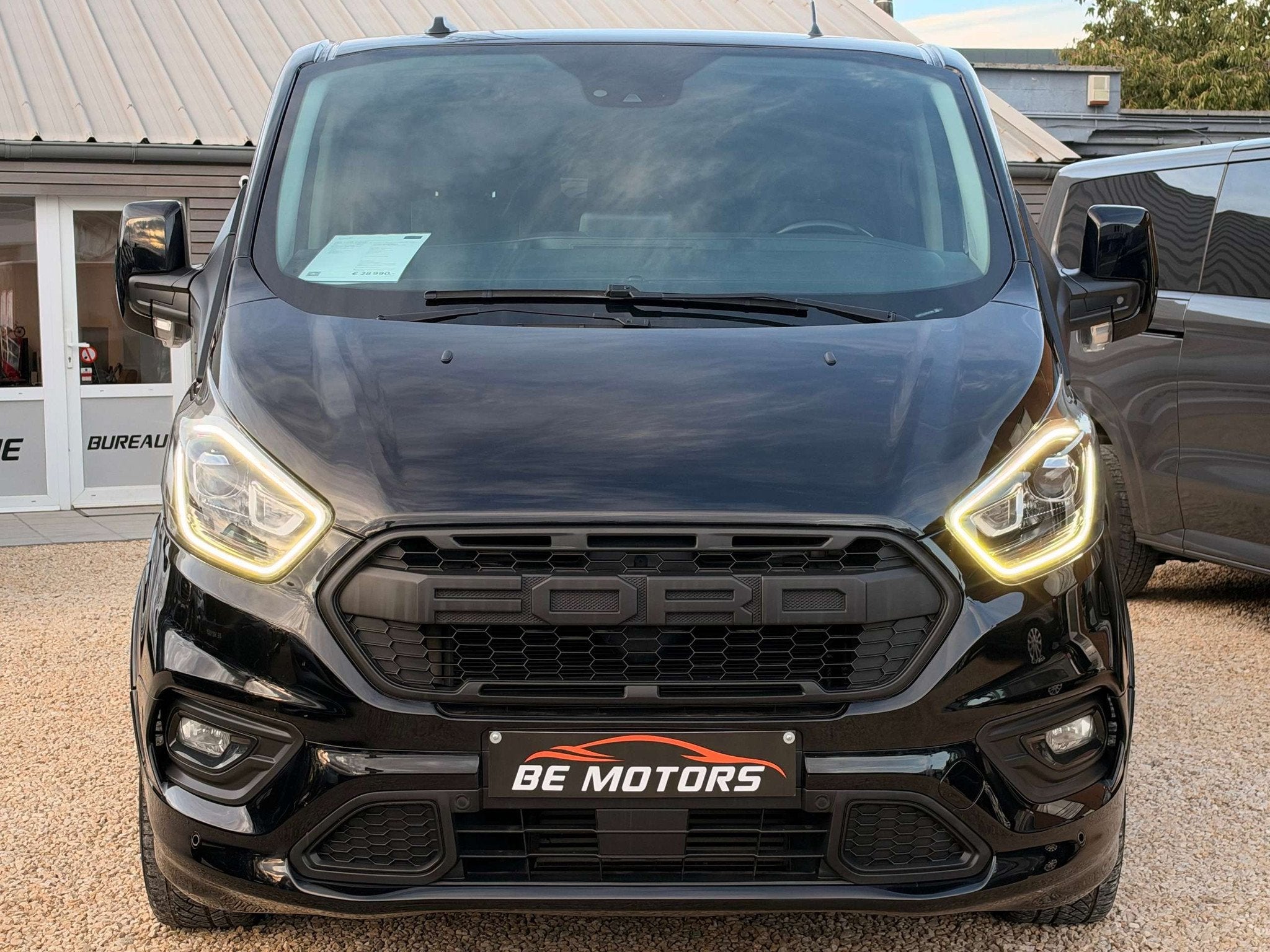 Ford Transit Custom Sport 2.0 TDCi L1H1 TVAC 185CV 5PL DOUBL, Auto's, Gebruikt, 4 cilinders, Leder, Bedrijf