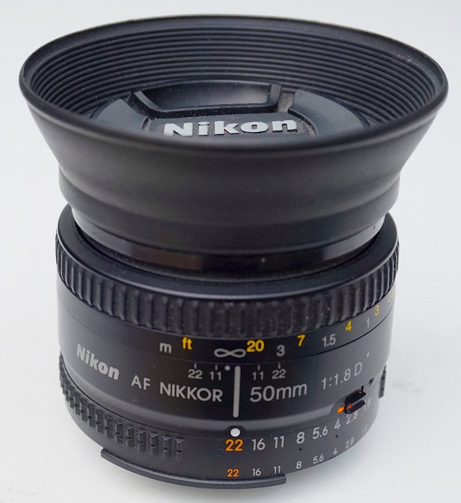 Nikkor AF 50 1,8 D, Audio, Tv en Foto, Autofocus, Nikon, Ophalen of Verzenden, Zo goed als nieuw