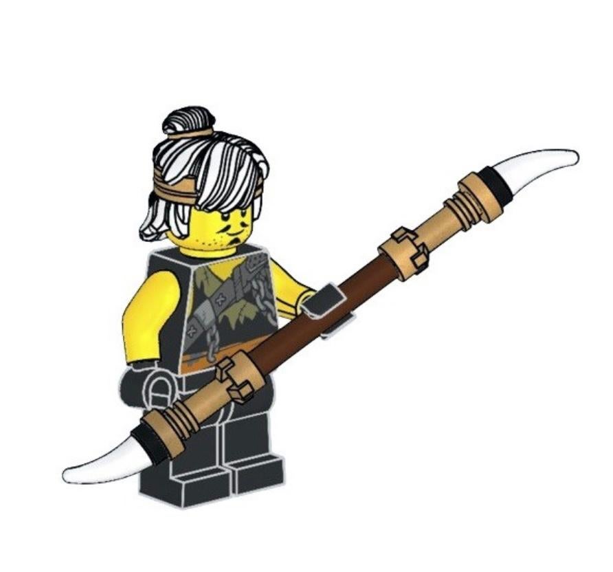 Minifigurine Lego Ninjago Wu pour adolescent #40, Enlèvement ou Envoi, Lego, Comme neuf, Minifigurine