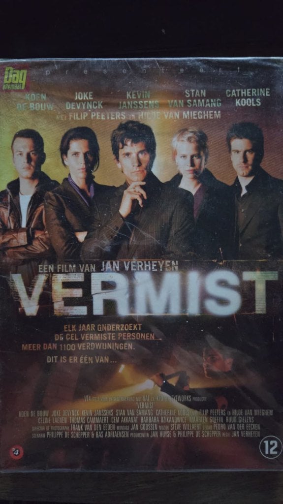 DVD Vermist, De Film - Sealed, Cd's en Dvd's, Actie, Nieuw in verpakking, Vanaf 12 jaar, Inclusief doosje