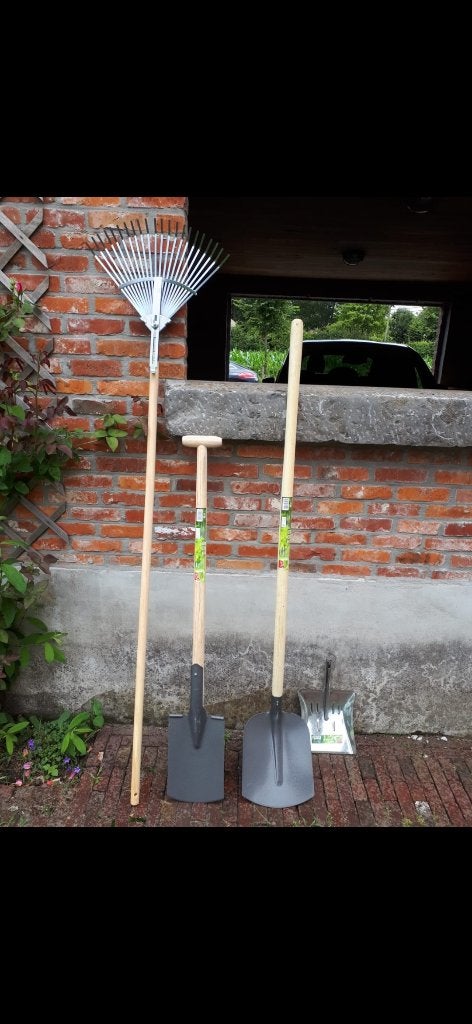 Tuingereedschap, Ophalen
