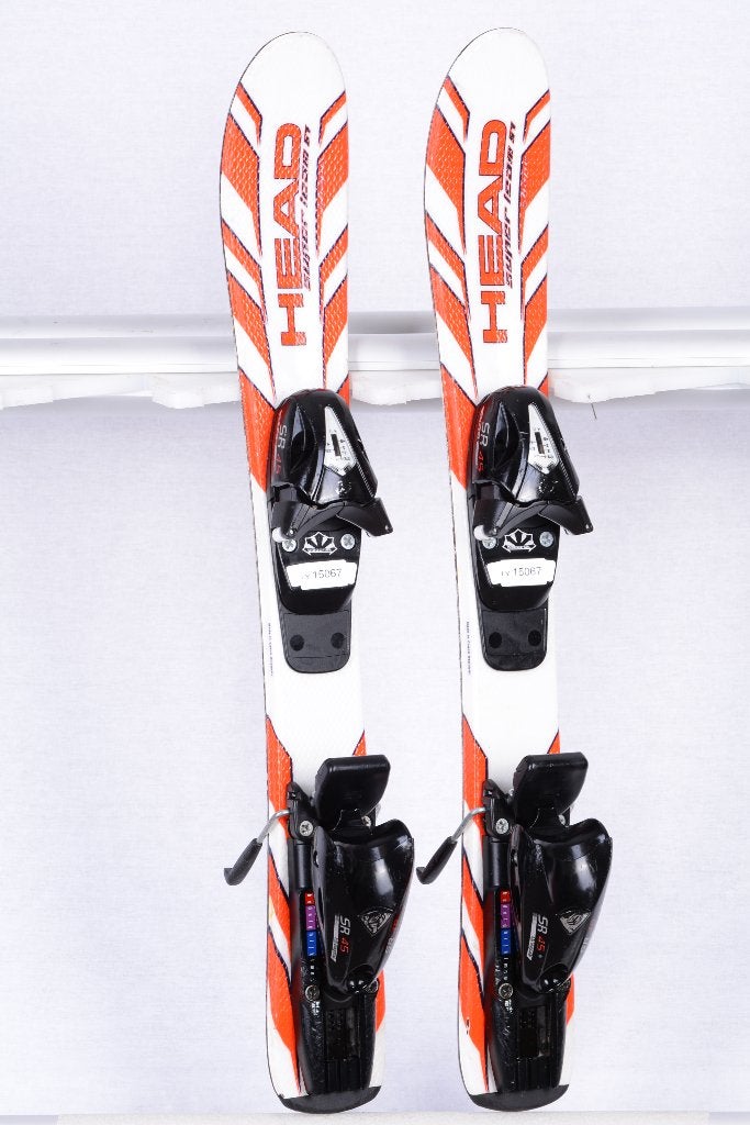 87 cm kinder ski's HEAD SUPERSHAPE SUPER TEAM + Tyrolia SR, Gebruikt, Verzenden, Carve, Head