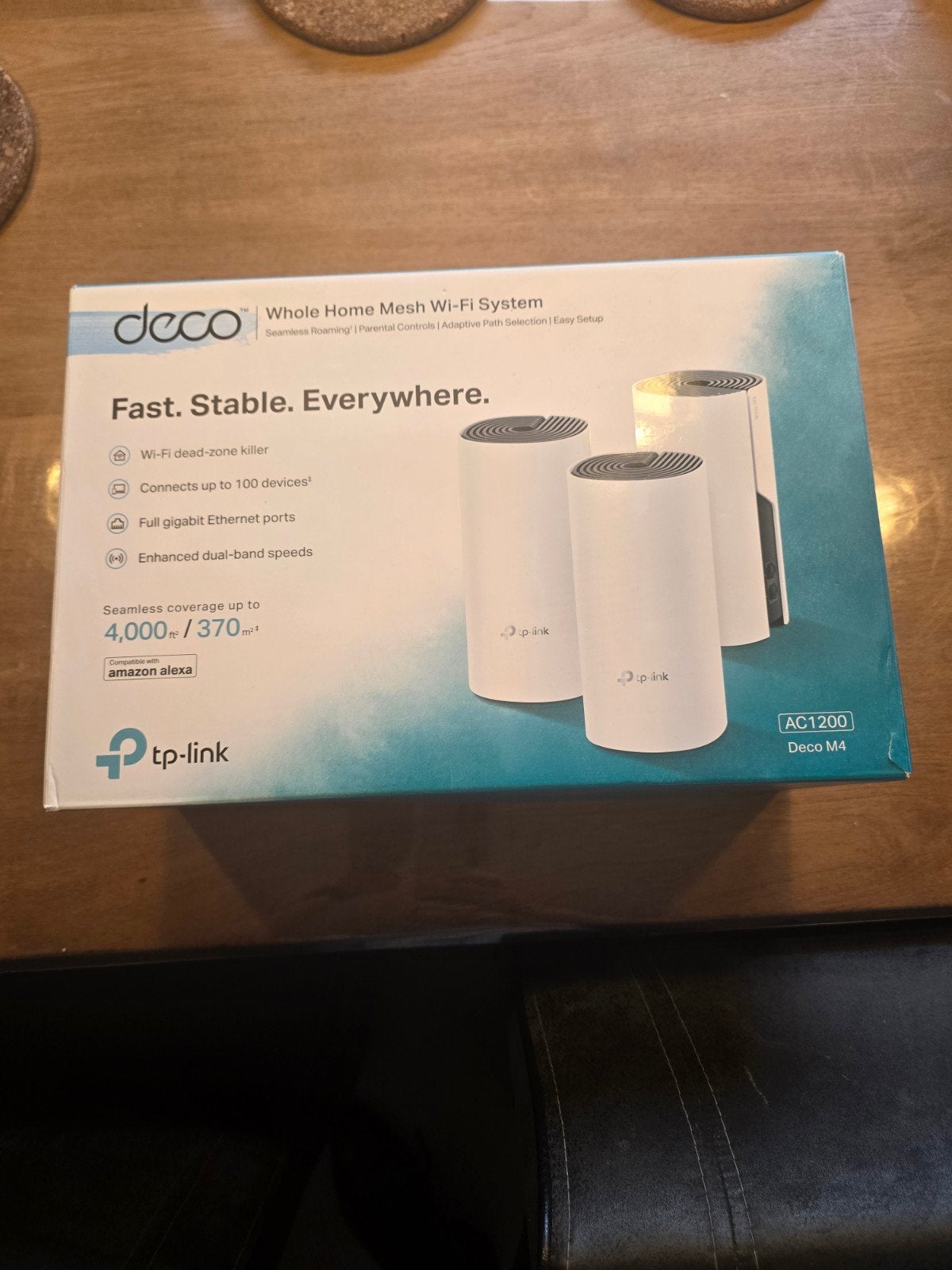 TP-Link Deco M4 Wifi Systeem. Zeer goede staat!, Ophalen of Verzenden, Zo goed als nieuw, TP-LINK
