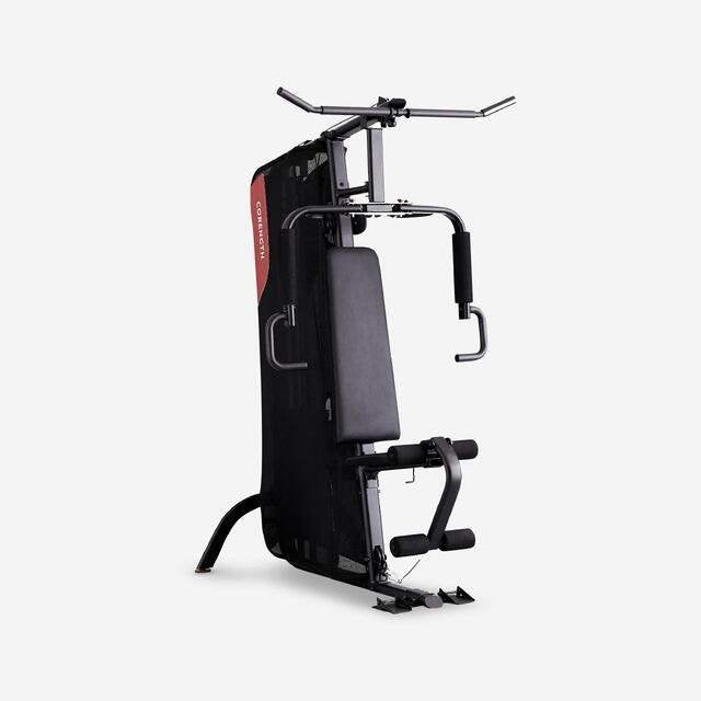 multifunctioneel fitness toestel + accessoires, Sports & Fitness, Appareils de fitness, Comme neuf, Centrale électrique, Bras