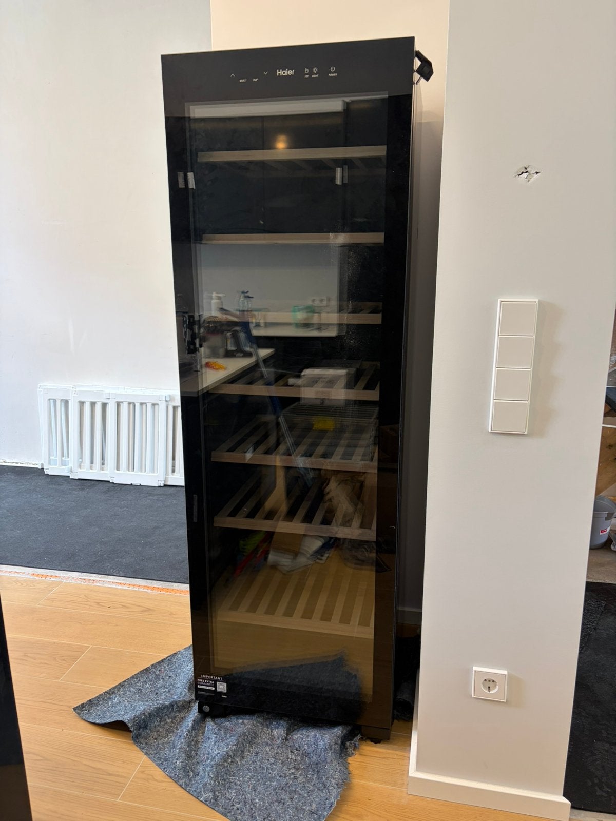 Cave à vin Haier WS171GA – comme neuf, Electroménager, Enlèvement, Comme neuf