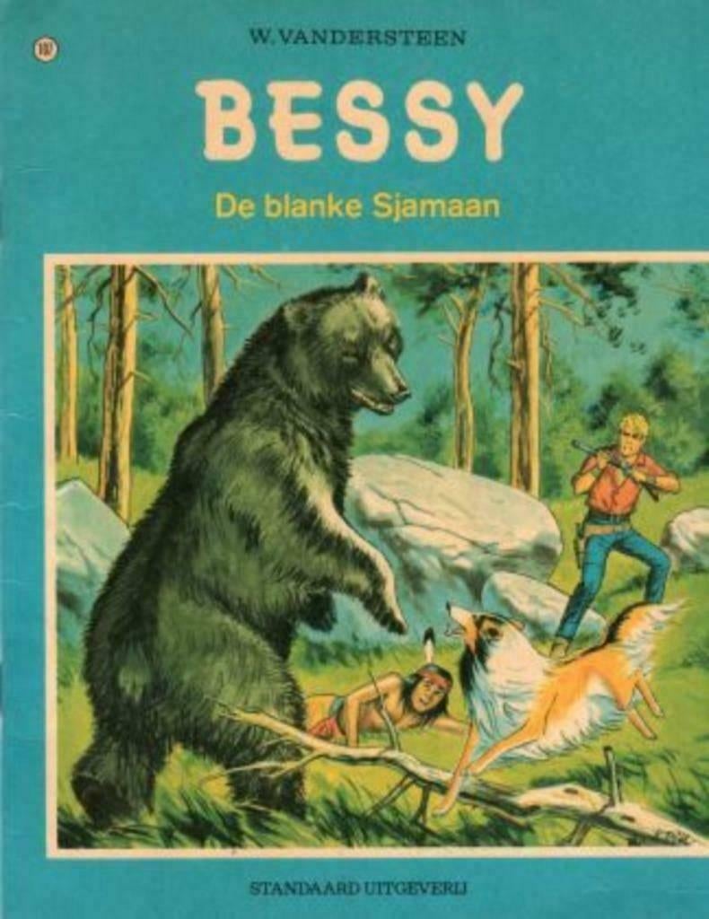 Bessy 107 - De blanke Sjamaan - Eerste Druk 1973, Boeken, Ophalen of Verzenden, Wirel (Vandersteen/Verschuere)