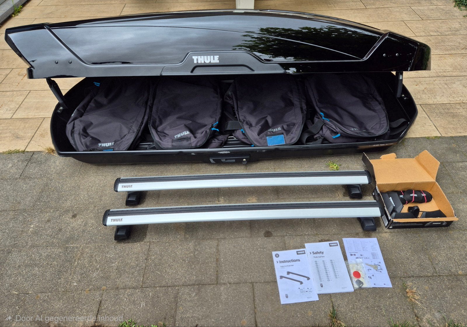 Dakkoffer Thule Motion XT XL black, Ophalen, Zo goed als nieuw