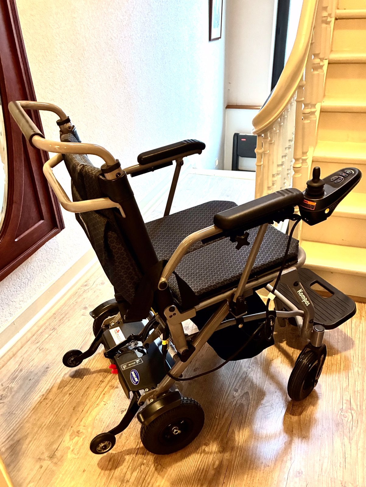 Fauteuil électrique, Enlèvement, Pliant, Comme neuf, Fauteuil roulant électrique
