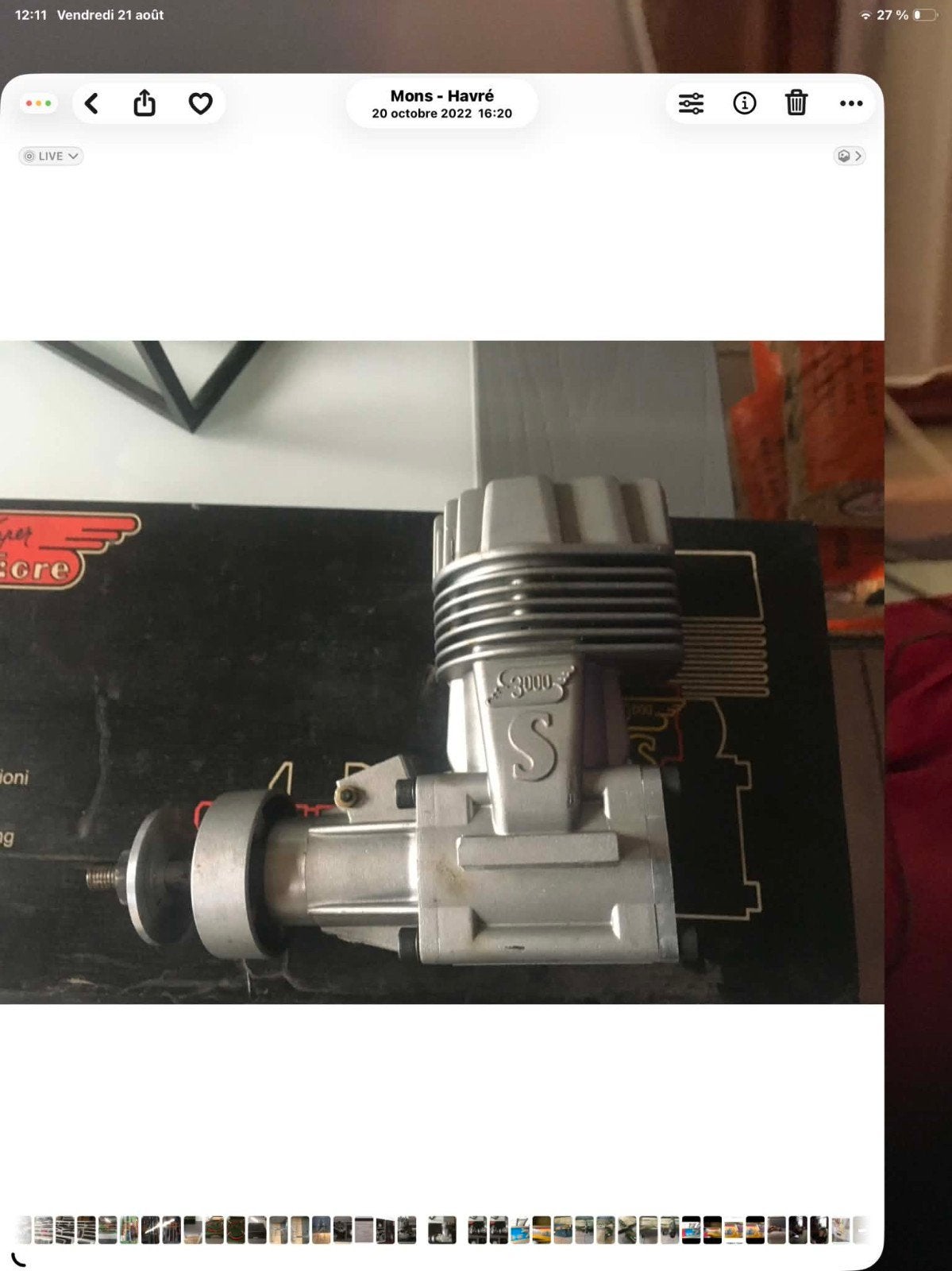 Modelisle vliegtuigmotor, Ophalen of Verzenden, Nieuw