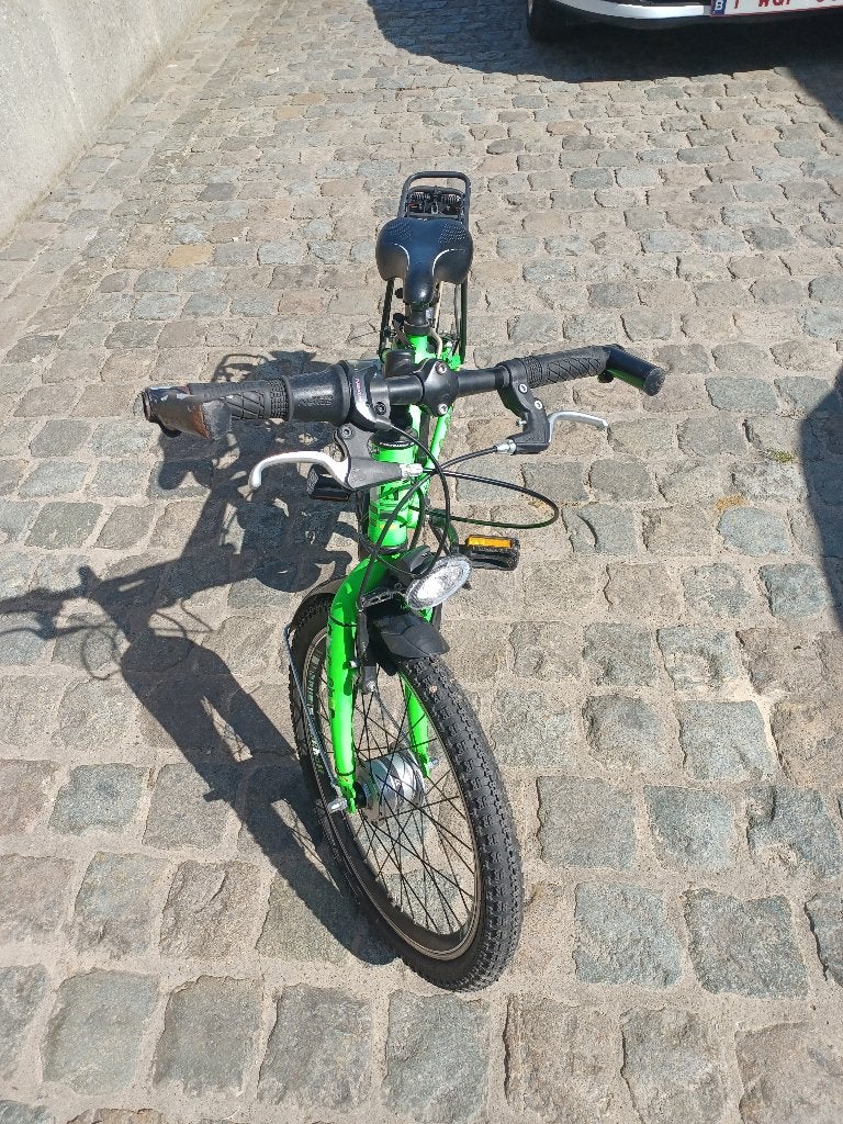 Fiets, Fietsen en Brommers, 20 inch of meer, Gebruikt, Velgrem, Ophalen