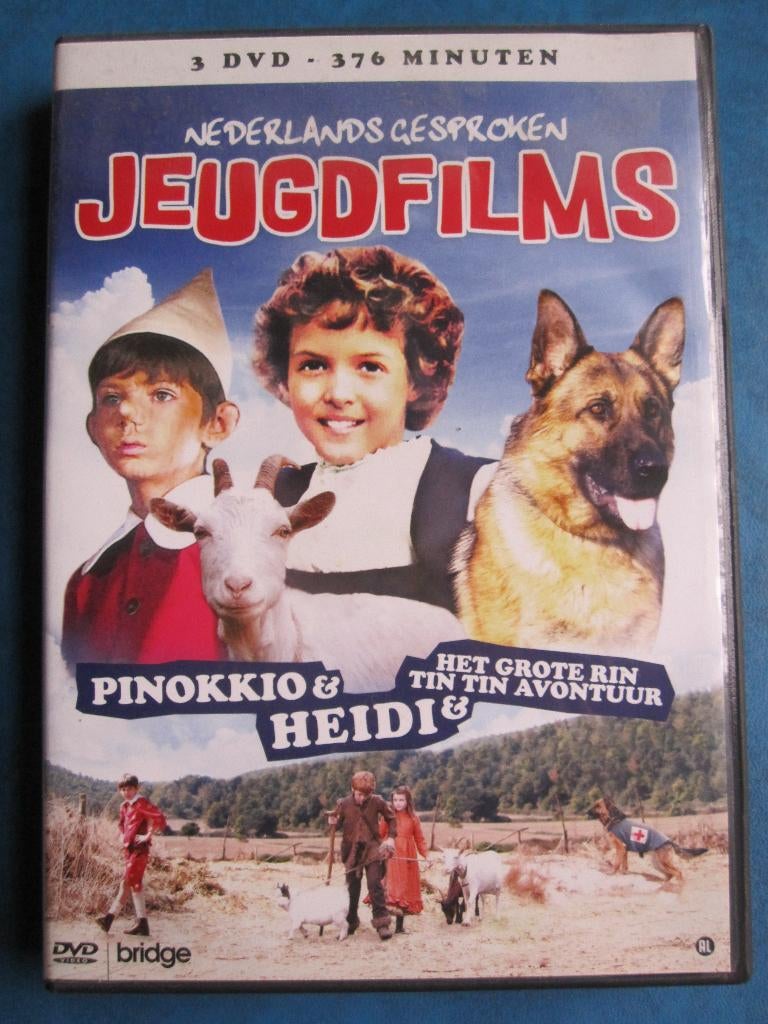 Jeugdfilms (3 films op 3 disc), Cd's en Dvd's, Avontuur, Alle leeftijden, Boxset, Ophalen of Verzenden