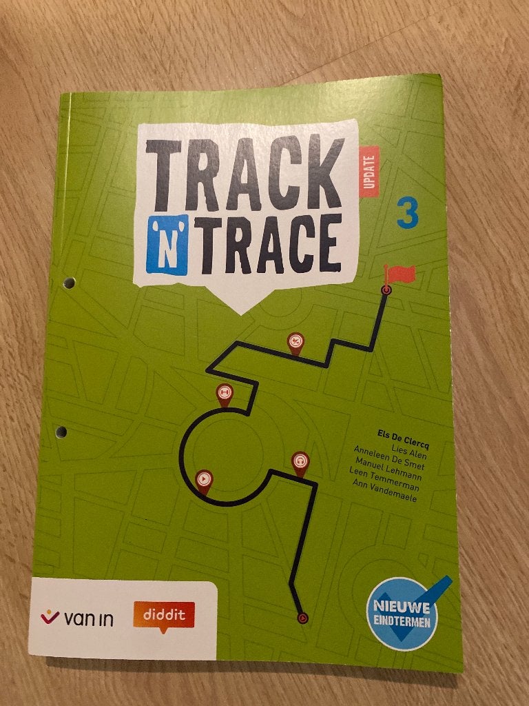 Track ‘n trace 3 leerwerkboek, Boeken, Schoolboeken, Ophalen, Nieuw, Overige niveaus, Engels