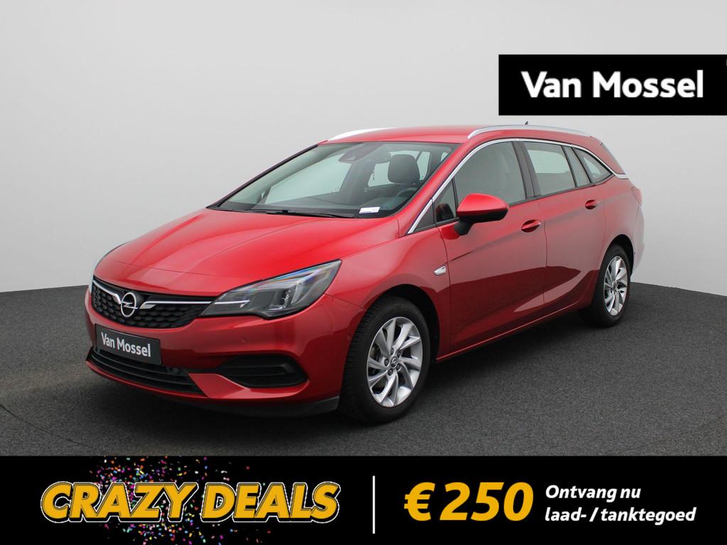 Opel Astra Sports Tourer 1.2 Turbo 81kW S/S Elegance CARPLAY, Auto's, Stof, Gebruikt, Traction-control, Bedrijf