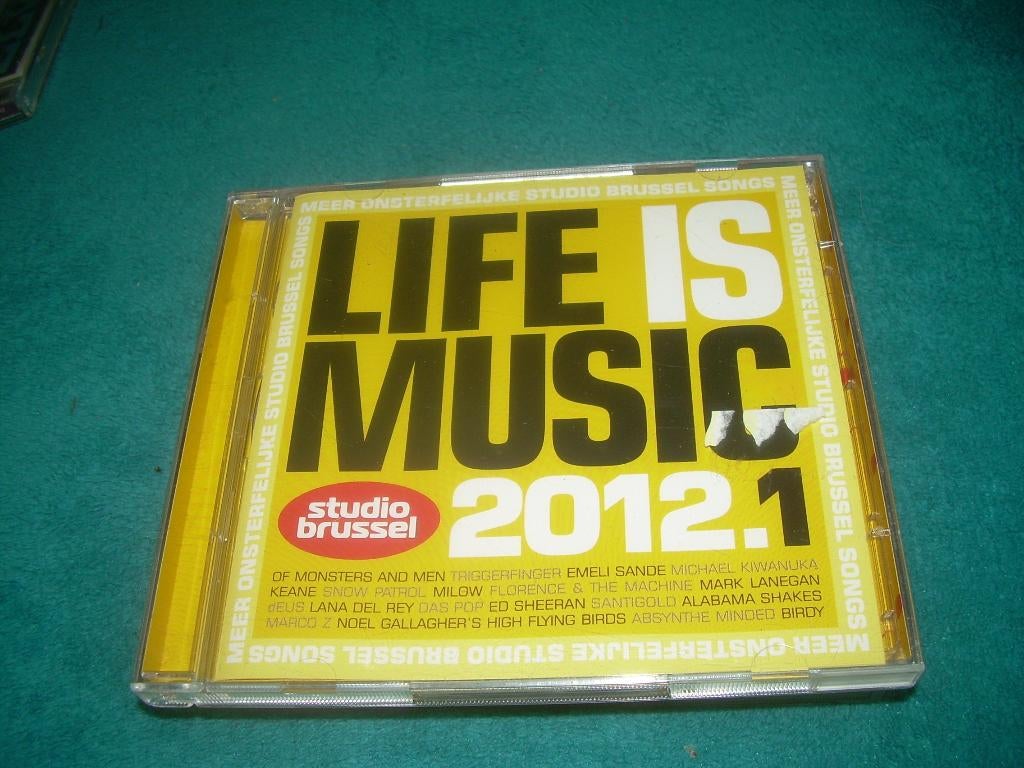 2 CD - STUDIO BRUSSELS - LIFE IS MUSIC - 2012 .1, Enlèvement ou Envoi, Comme neuf, Pop