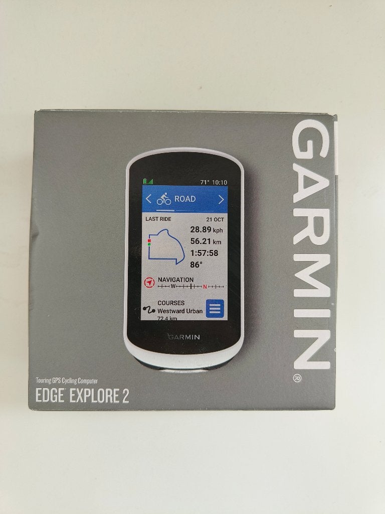 Garmin Edge Explore 2, Fietsen en Brommers, Fietsaccessoires | Fietscomputers, Verzenden, Zo goed als nieuw