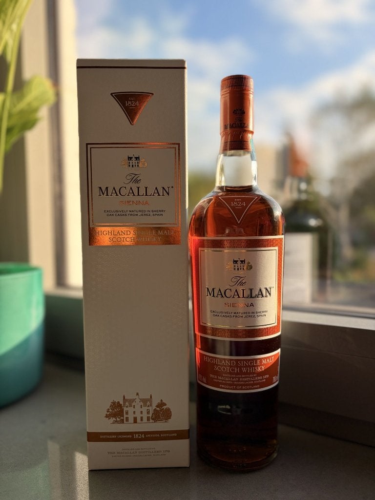 Macallan Sienna - 1824 Series Single Malt 70cl 43%, Ophalen of Verzenden, Nieuw, Overige typen