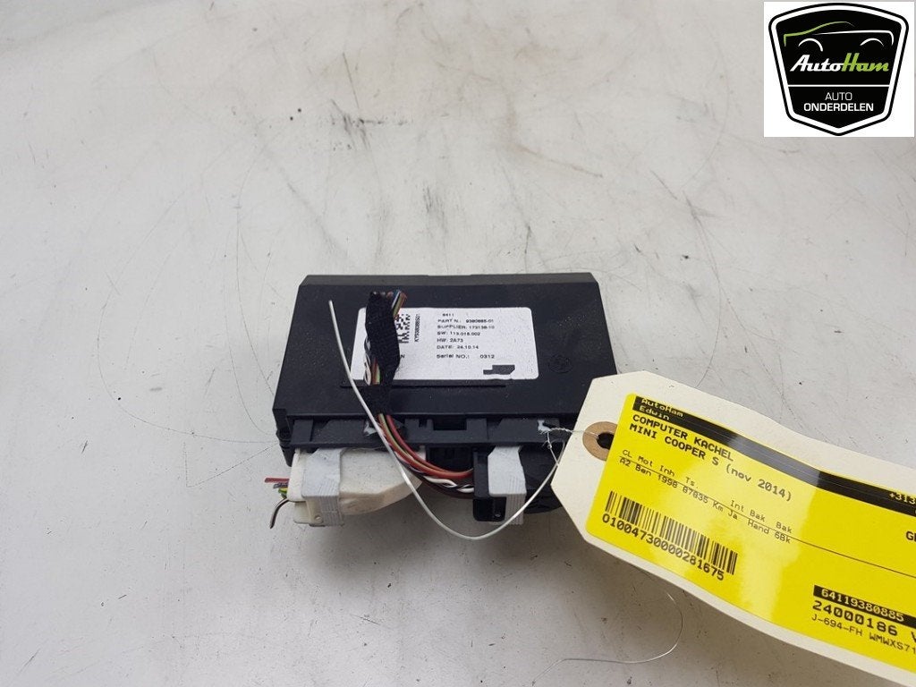 ORDINATEUR GESTION TEMPERATURE Mini Mini (F55), Petuelring 130
80809  München, DE, Mini, Utilisé, Minikundenbetreuung@mini.de