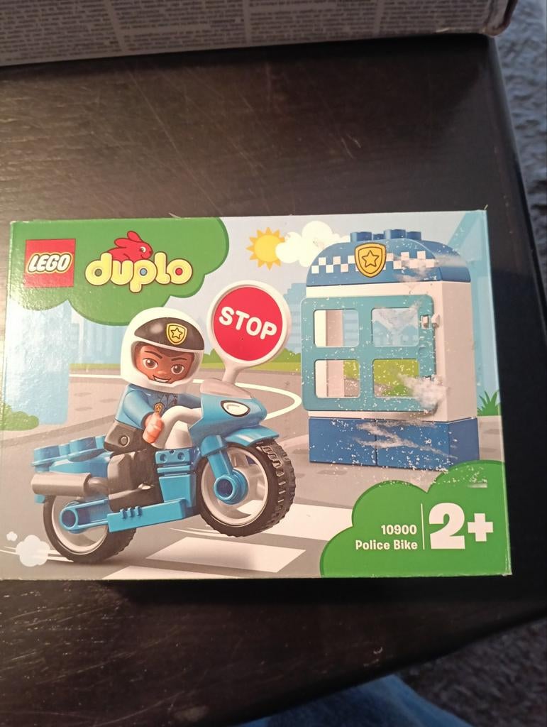 Lego Duplo, politiemotor, 10900, Ophalen of Verzenden, Duplo