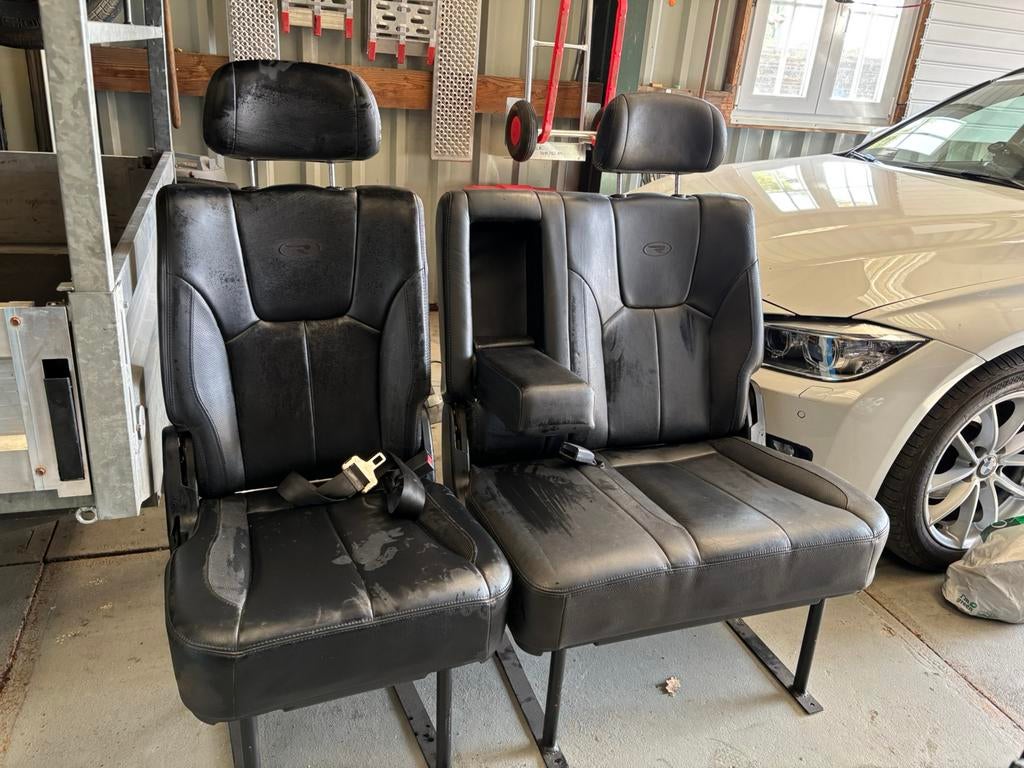 1 plus 2zit autostoelen, Auto-onderdelen, Interieur en Bekleding, Ophalen, Gebruikt