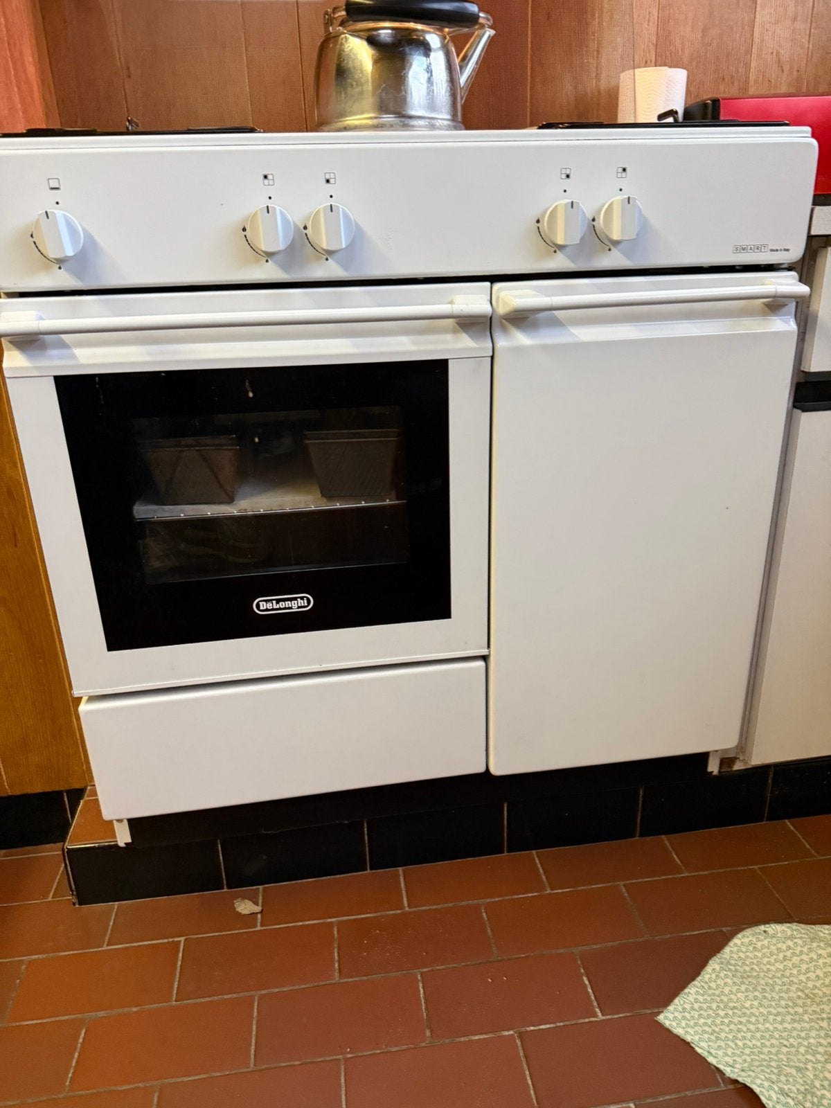 Gasfornuis DeLonghi perfecte staat 2 jaar, Electroménager, Gaz, 85 à 90 cm, 4 zones de cuisson, Comme neuf
