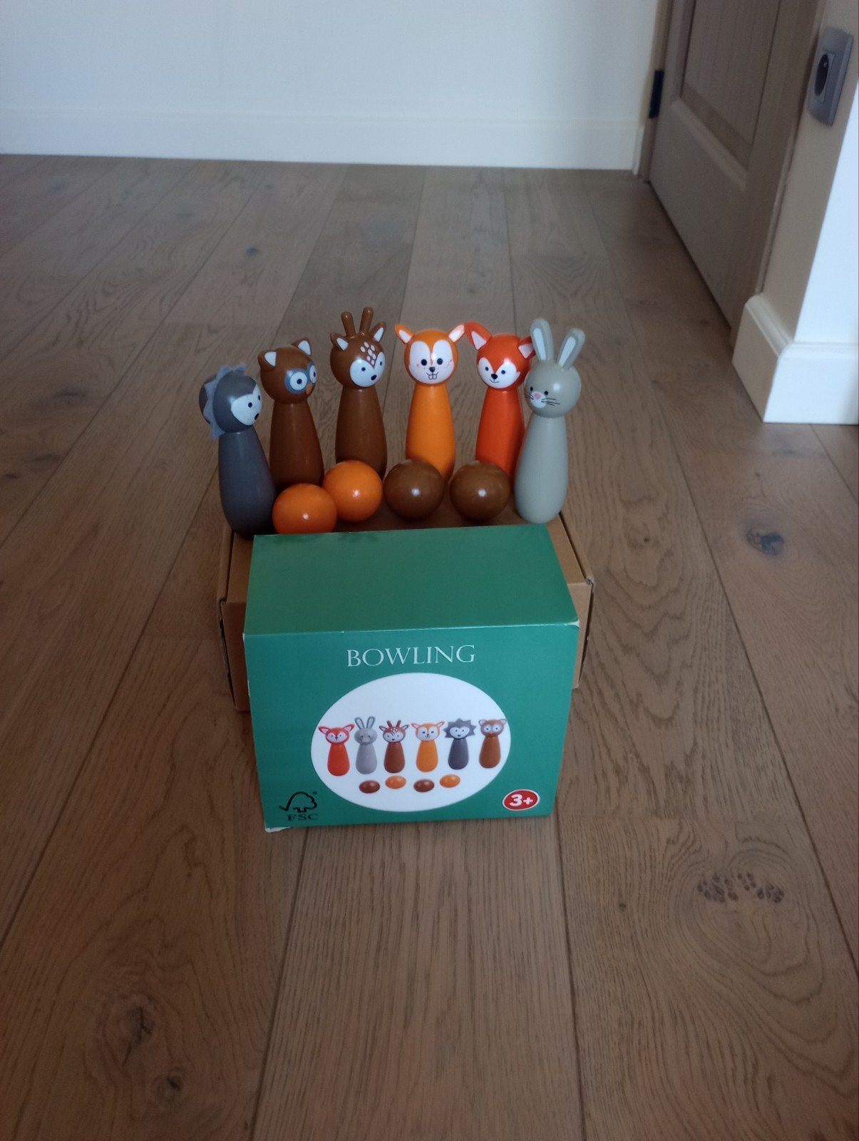 Bowling, Kinderen en Baby's, Speelgoed | Houten speelgoed, Ophalen
